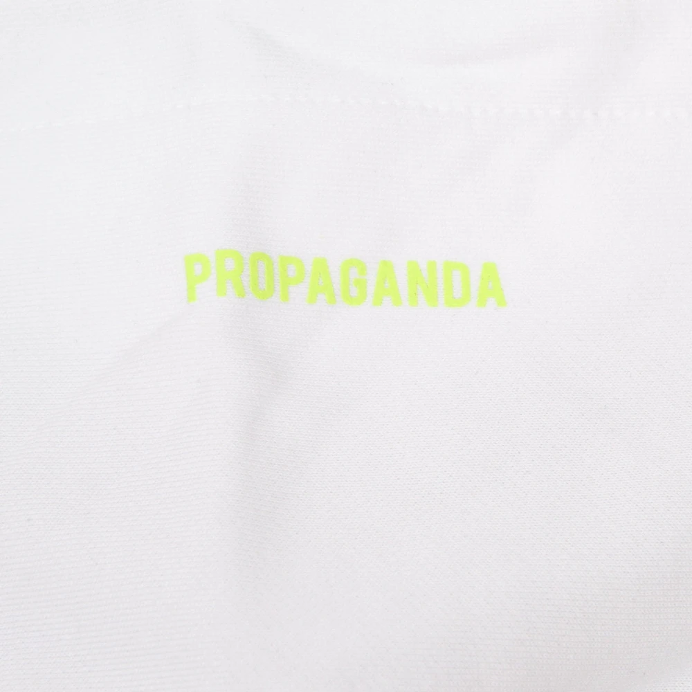 Propaganda Witte Slang Hoodie Heren Stijlvolle Hoodie White Heren