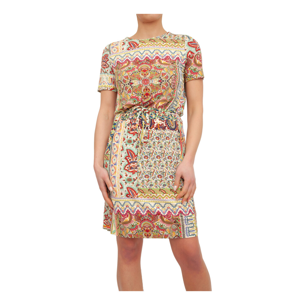 ワンピース Etro Abito Corto In Misto Cotone ABITO CORTO IN SETA CON STAMPA PAISLEY | Abiti | ETRO