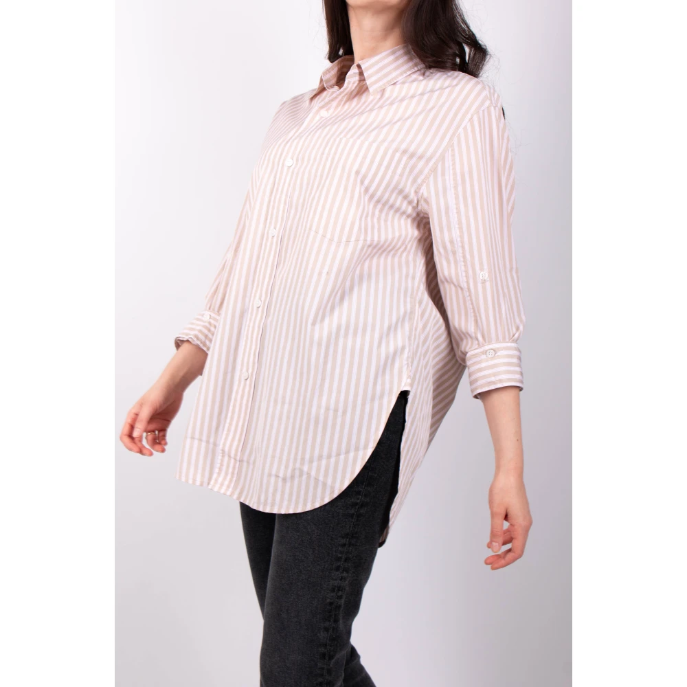 Citizens of Humanity Gestreepte Kayla Blouse in Mesa Stijl Pink Dames