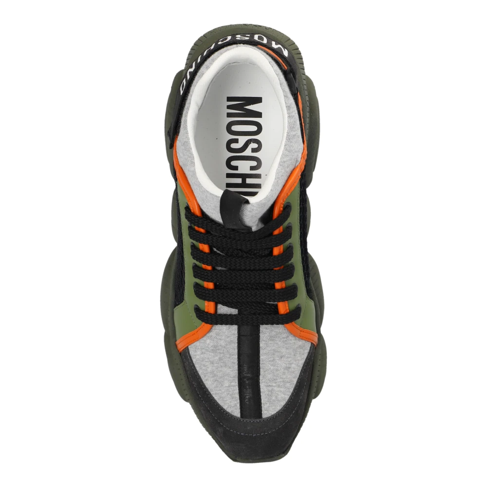 Moschino Sneakers met logo Green Heren