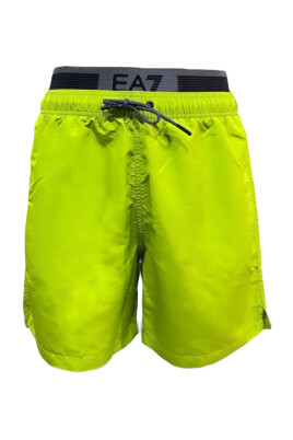gron-svommeboksershorts-med-grat-taljeband