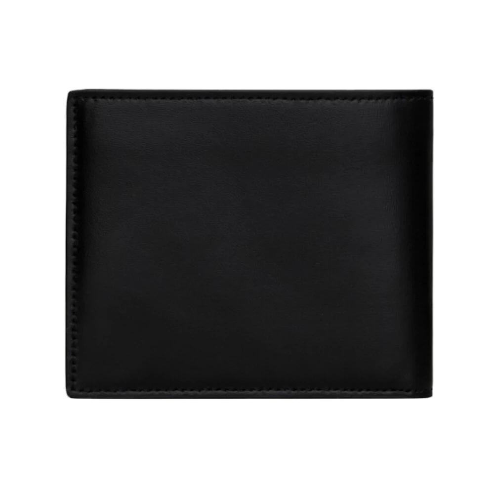 Saint Laurent Zwarte Portemonnees voor Mannen Black Heren