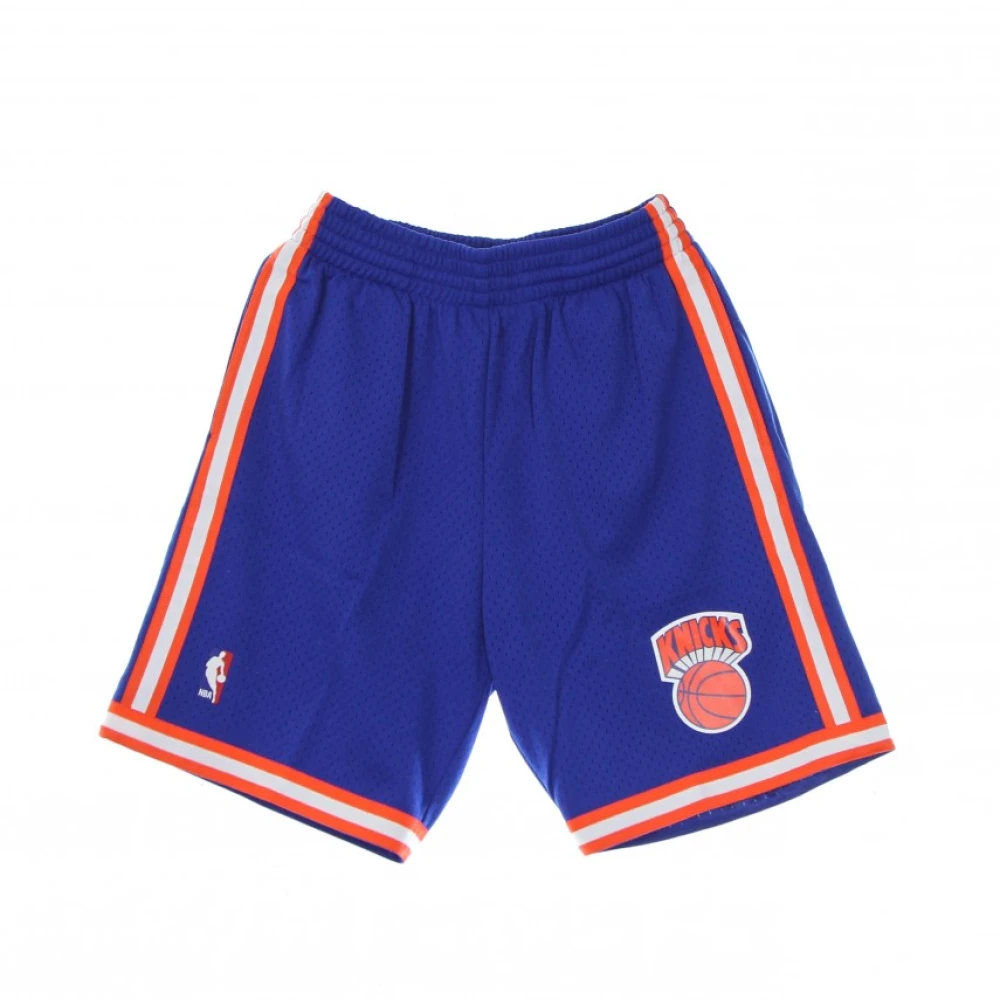 Mitchell & Ness Basket shorts Blue, Herr