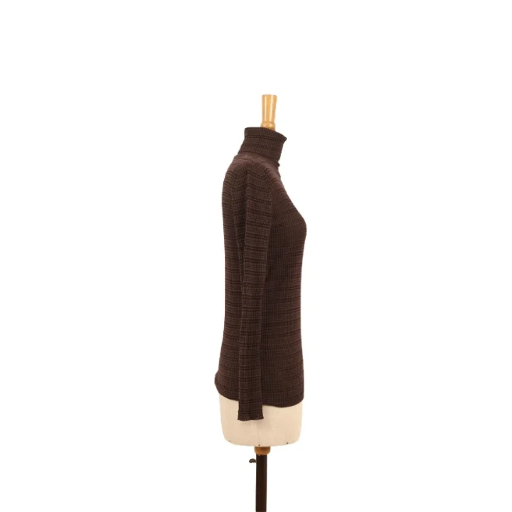 Missoni Pre-owned Cotton outerwear Brown Dames