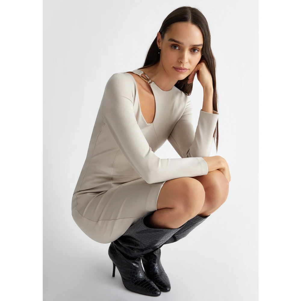 Liu Jo Stretch Tube Jurk White Dames