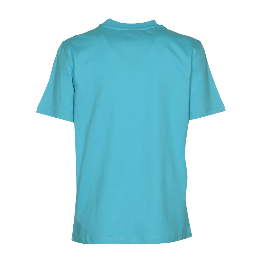 Msgm Blauwe T-shirts en Polos Collectie Blue Dames