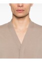 pull-beige-col-v-manches-courtes