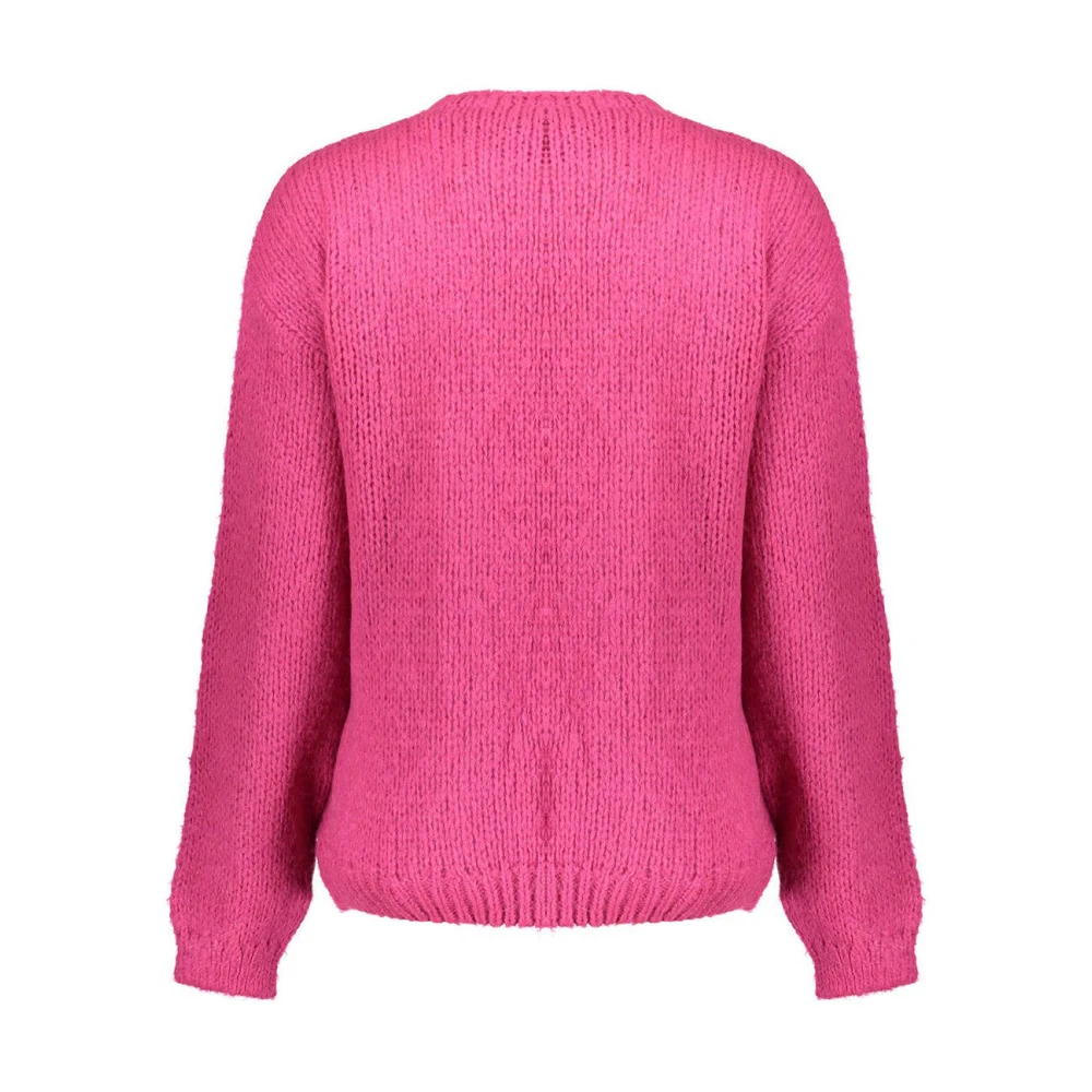 Geisha Basis Cardigan Vest Pink Dames