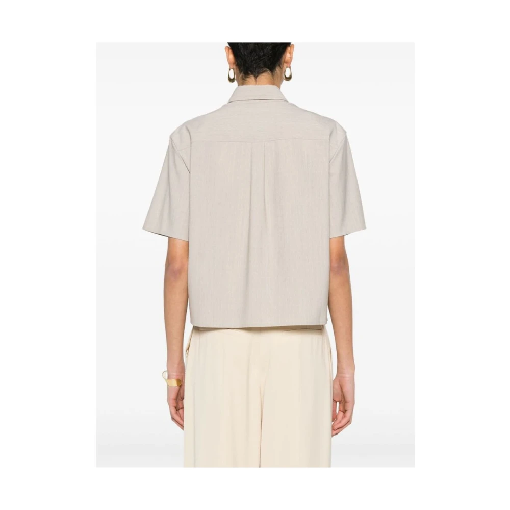 Theory Shirts Beige Dames