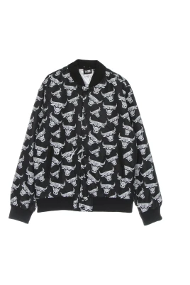 Chicago Bulls All Over Print Bomber Jacket