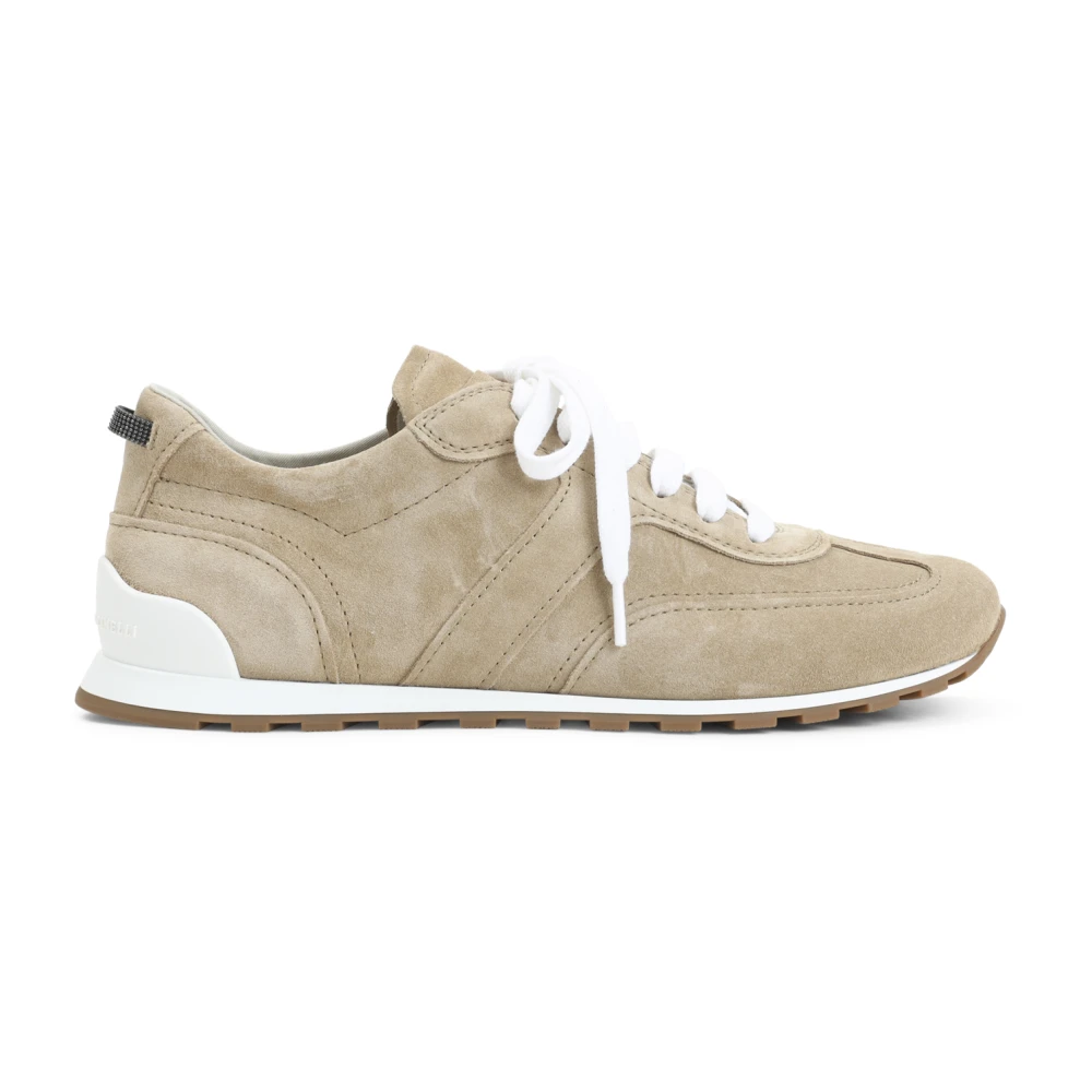 Brunello Cucinelli Sneakers Dames Schoenen Beige