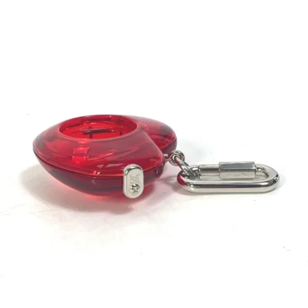 Louis Vuitton Vintage Pre-owned Plastic key-holders Red Dames