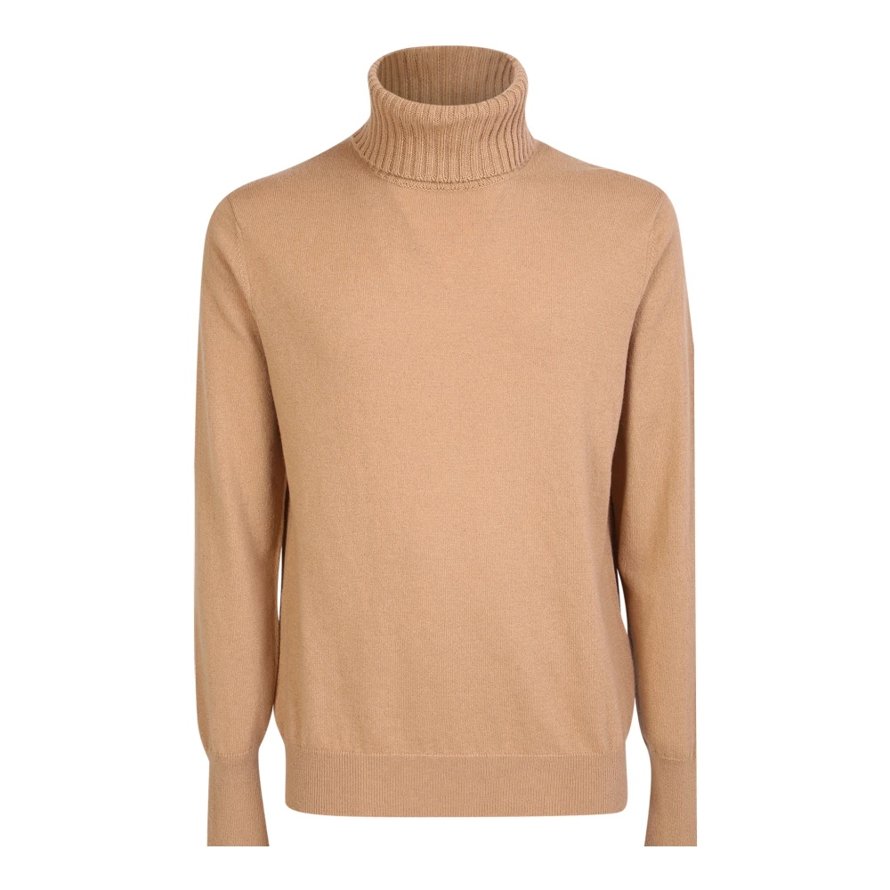 Ballantyne Pull Col Roulé En Cachemire Homme Pulls Beige Xl