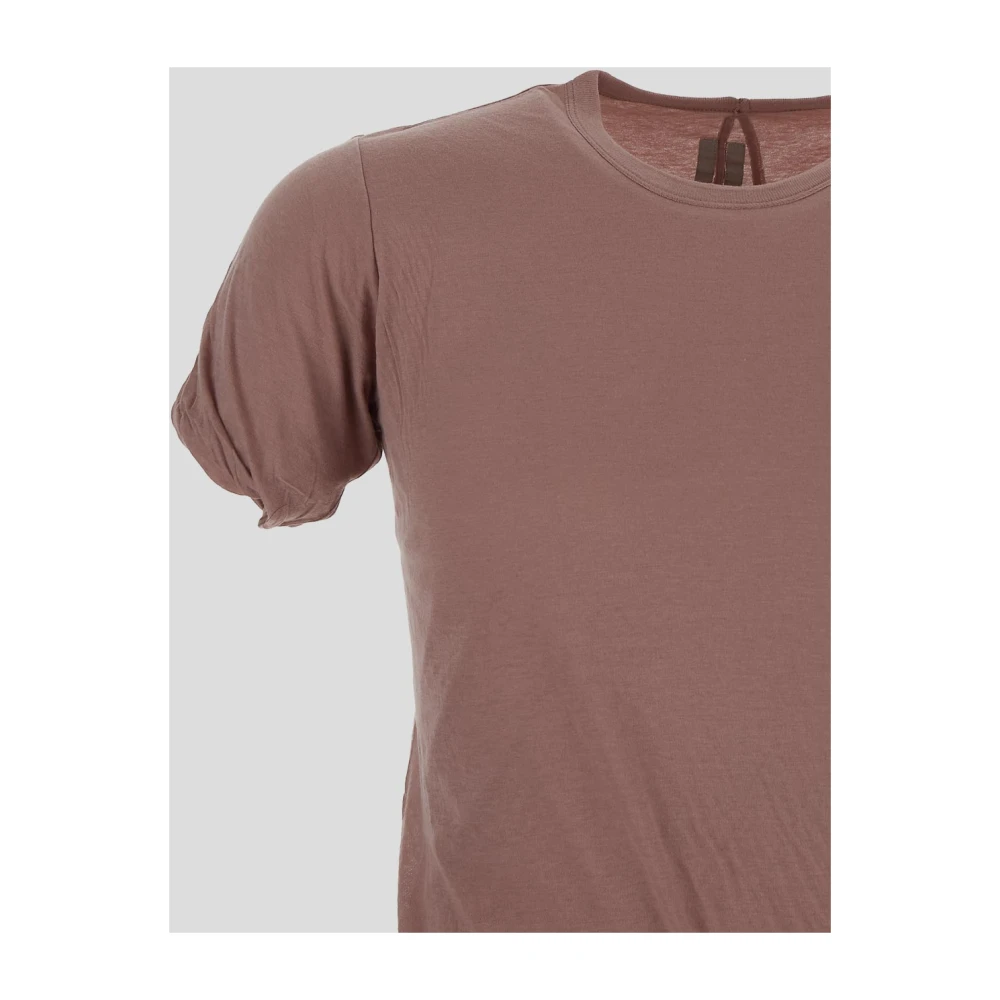 Rick Owens Dubbel T-Shirt van katoen Pink Heren