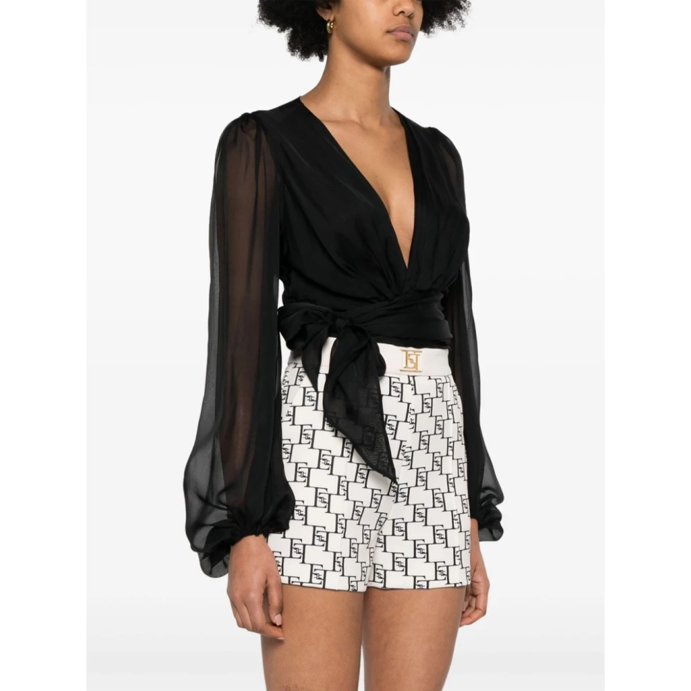 Elisabetta Franchi Shirts Black Dames