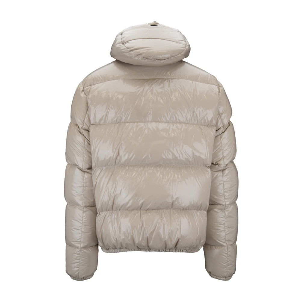 Herno Zip-Up Donsjack Beige Heren
