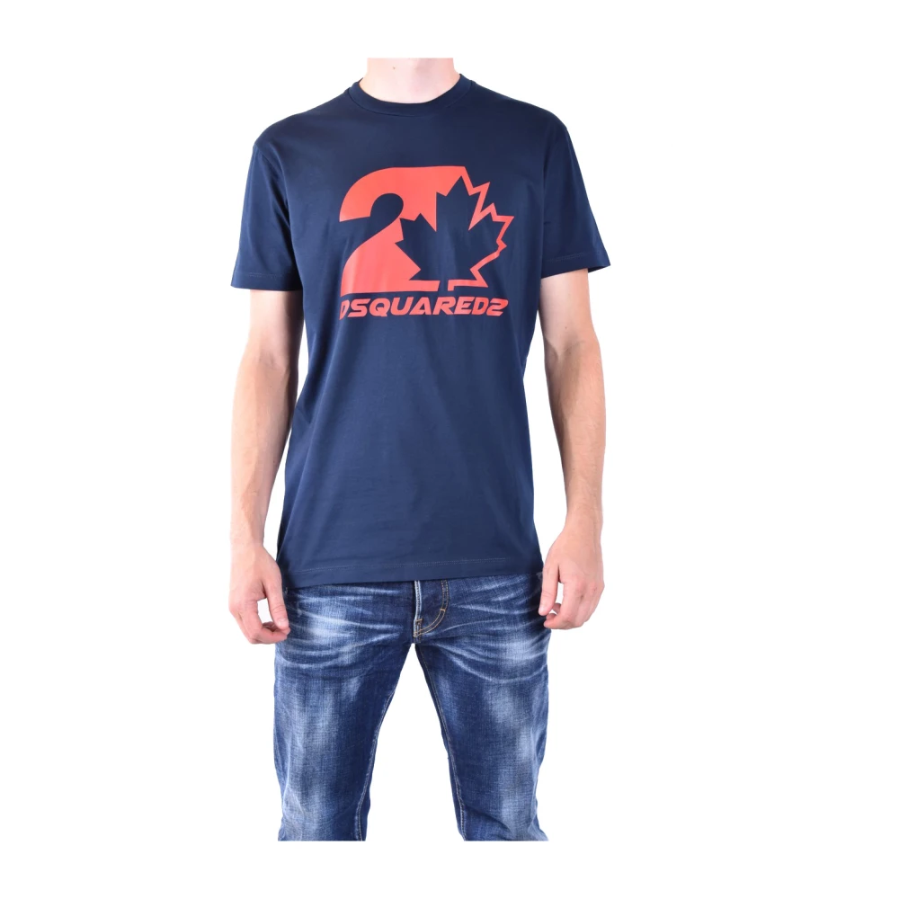 Dsquared2 Men's Blue Stylish T-Shirt