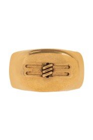 Ring with logo