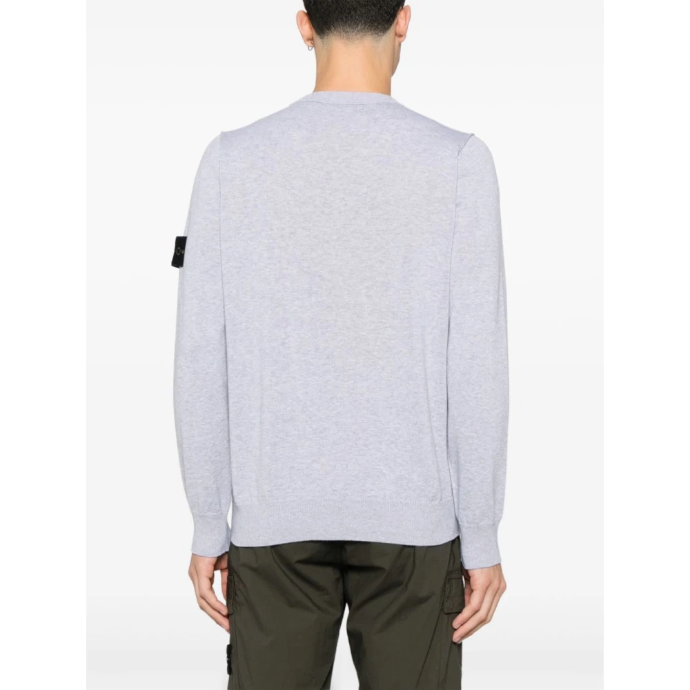 Stone Island Grijze Sweater voor Mannen Gray Heren