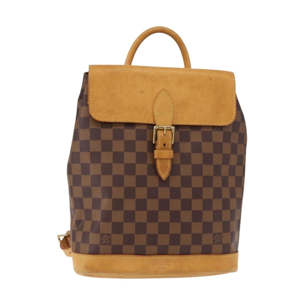 Louis Vuitton Vintage Women's Brown Pre-Owned Vintage Monogram Canvas Backpack