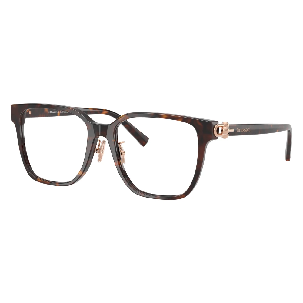 Tiffany & Co. , Glasses, Unisex, Brown, 53 Mm, Square Acetate Frame
