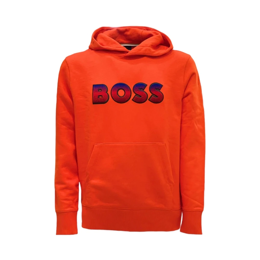 Boss Stijlvolle Sweatshirt Orange Heren