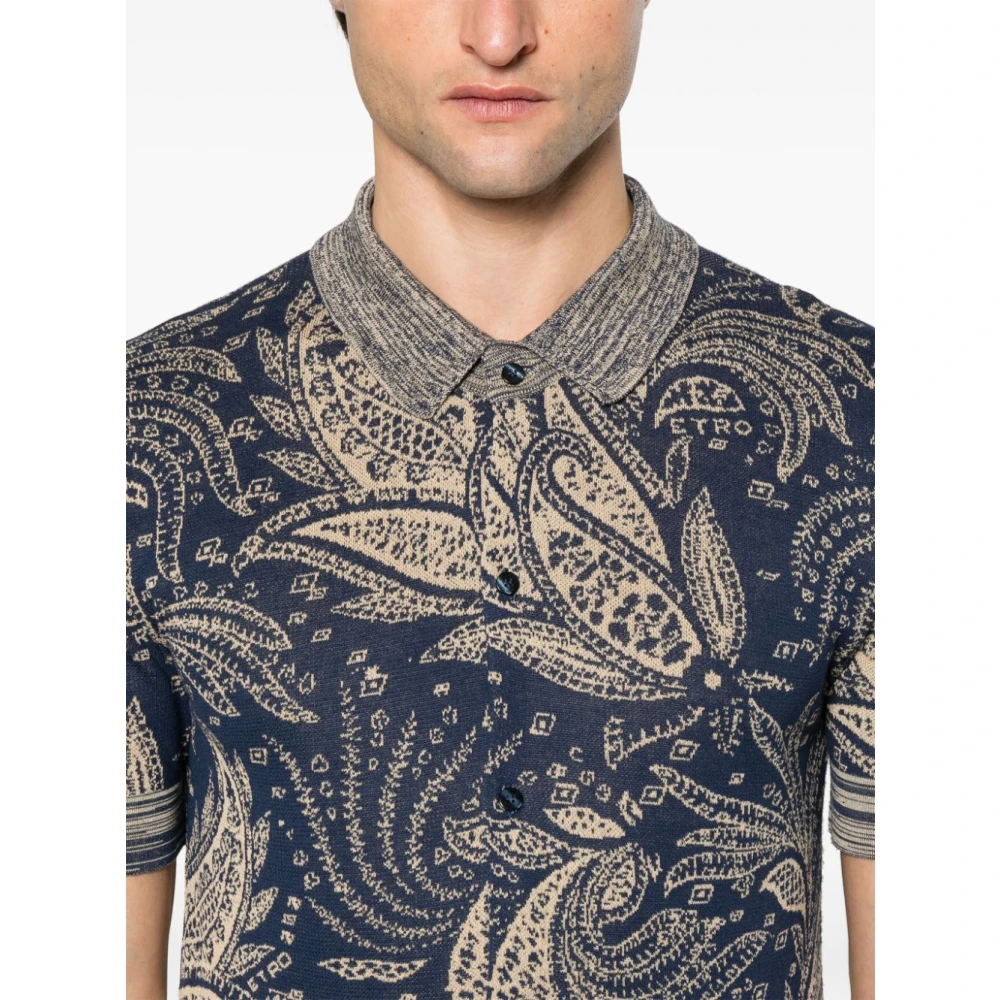 ETRO Multicolor T-shirts & Polo's voor mannen Multicolor Heren