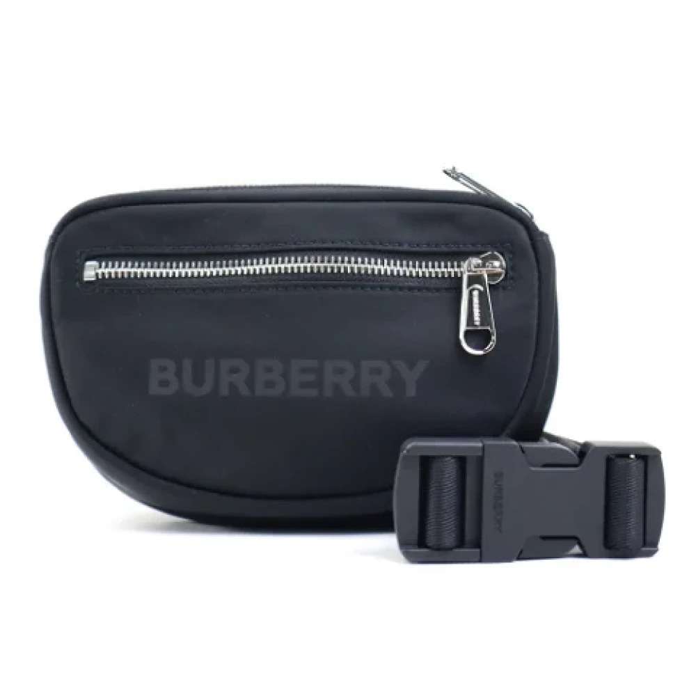 Burberry Vintage Pre-owned Nylon burberry-bags Black Dames