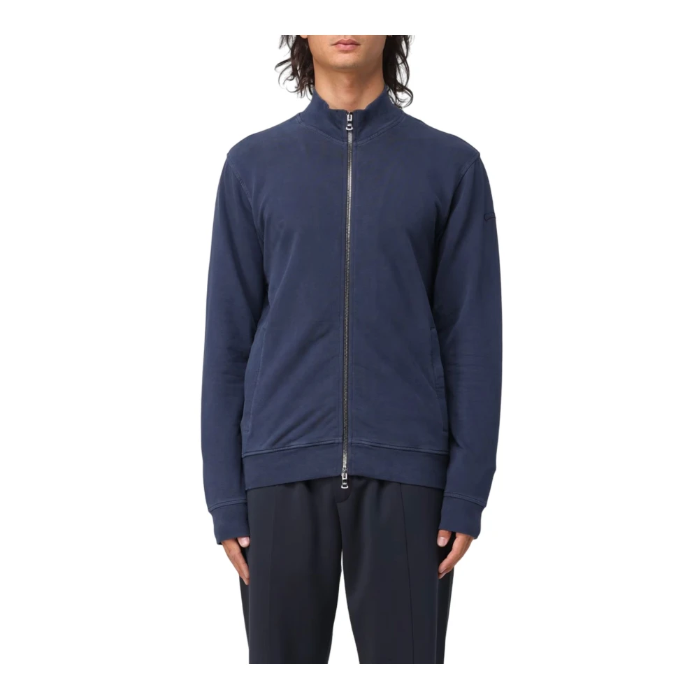 Paul & Shark Men's Blue Zip-Throughs,, Stylish Sweatshirt 14311833 Large