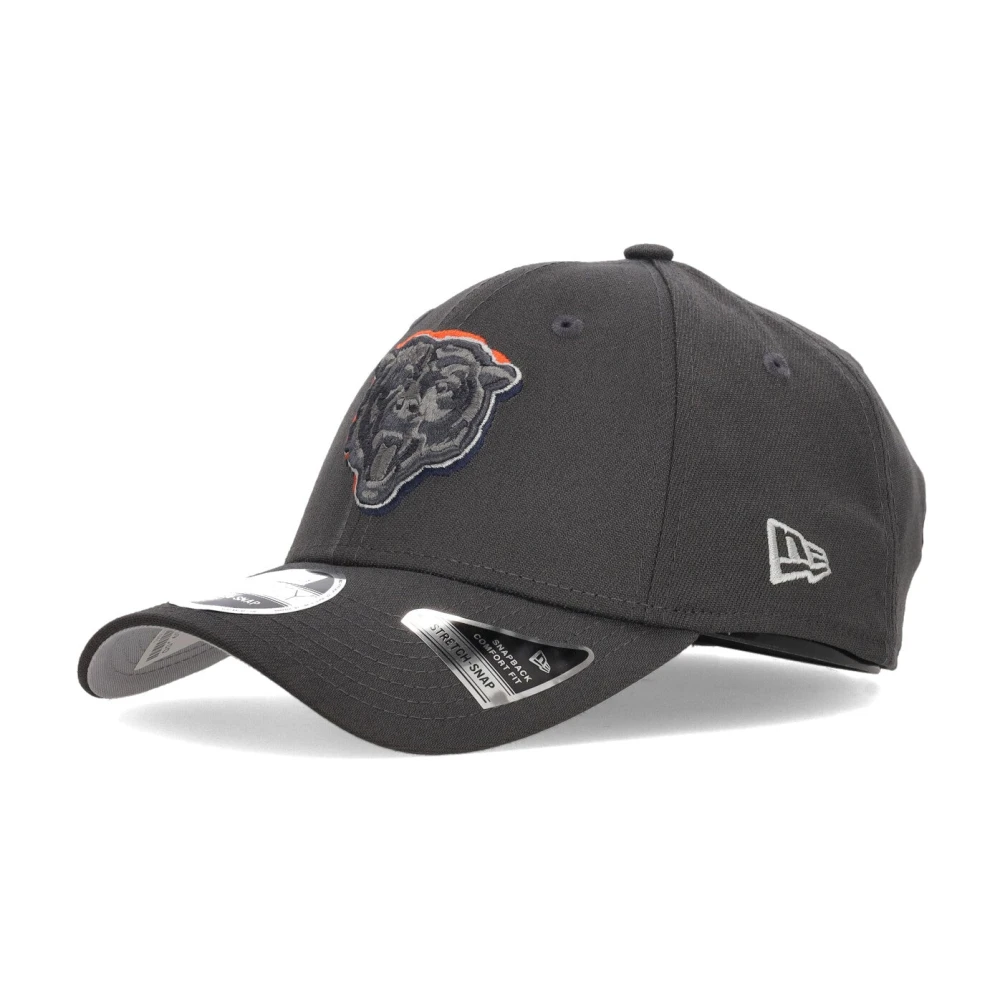 New era Chicago Bears Curvy Visor Hat Gray Heren