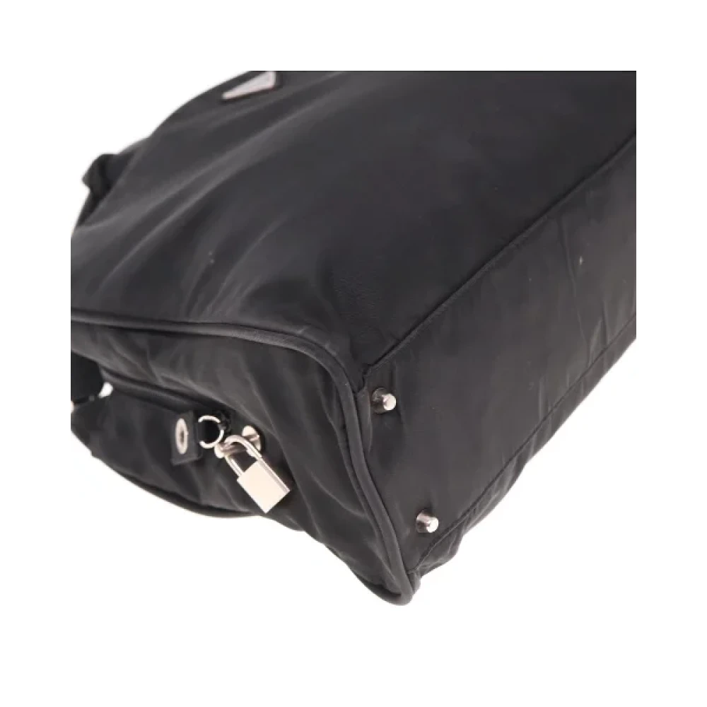 Prada Vintage Pre-owned Nylon prada-bags Black Dames
