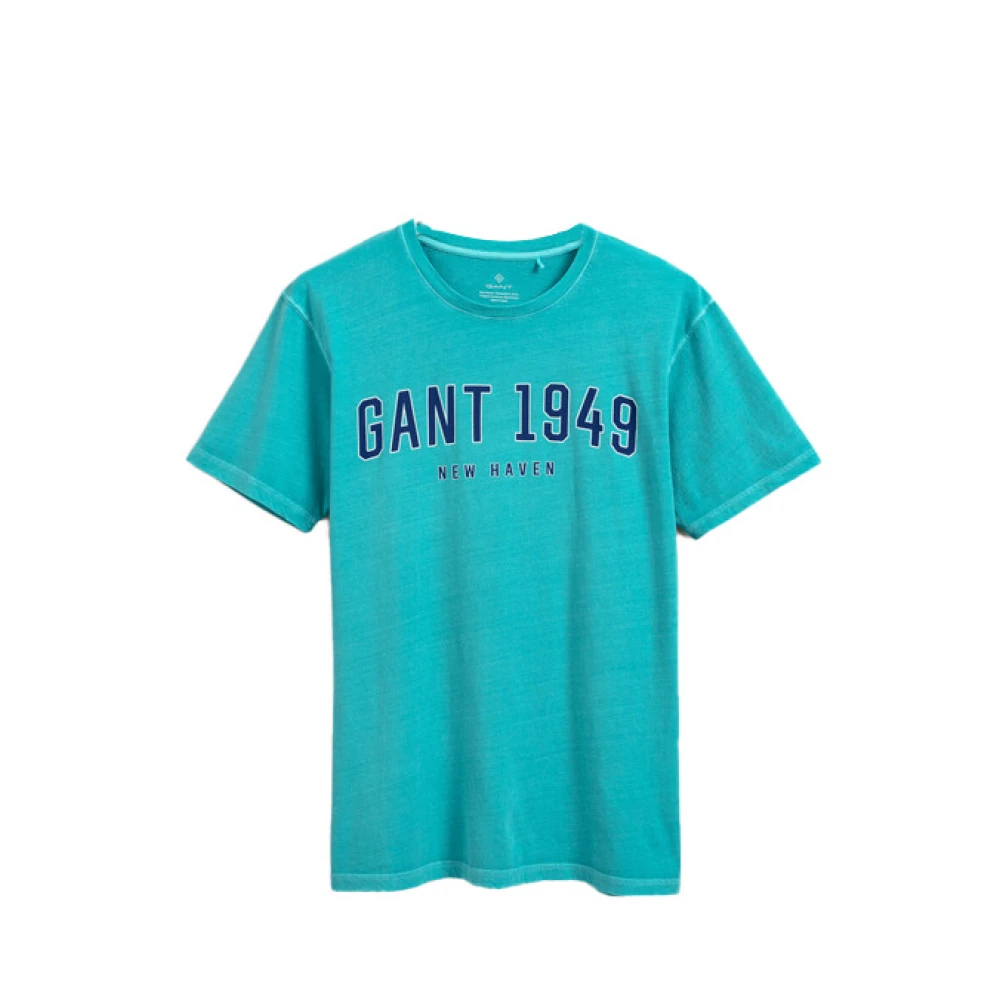 Gant Comfortabele en stijlvolle heren T-shirt collectie Blue Heren