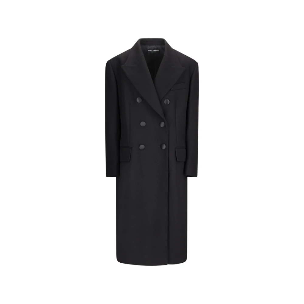 Dolce & Gabbana Vrouw Zwart Jassen Dames, S, Stijlvolle Winterjas Voor Mannen
