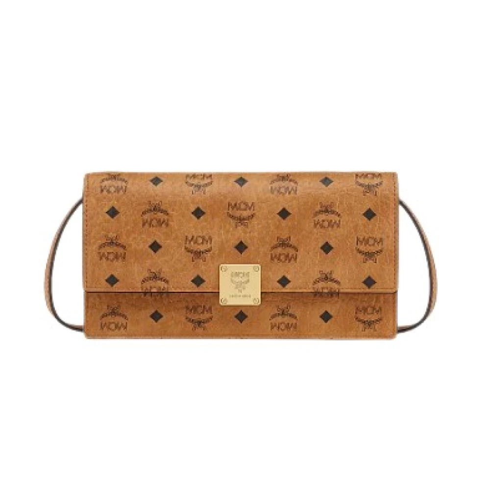 Mcm Brown Stylish Brandy Bags Collection - Female - Shoulder Bags - One Size - Bags