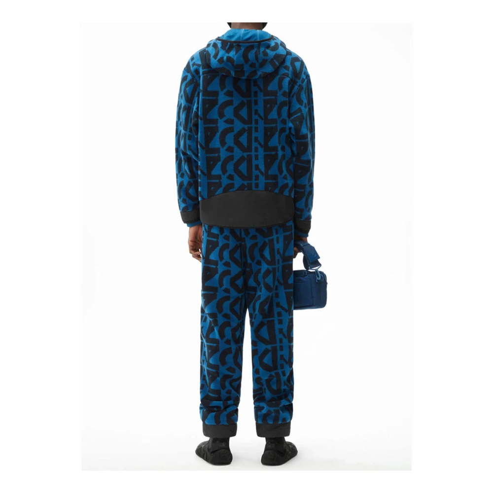 Kenzo Monogram Rits Hoodie Ink Sweatshirt Multicolor Heren