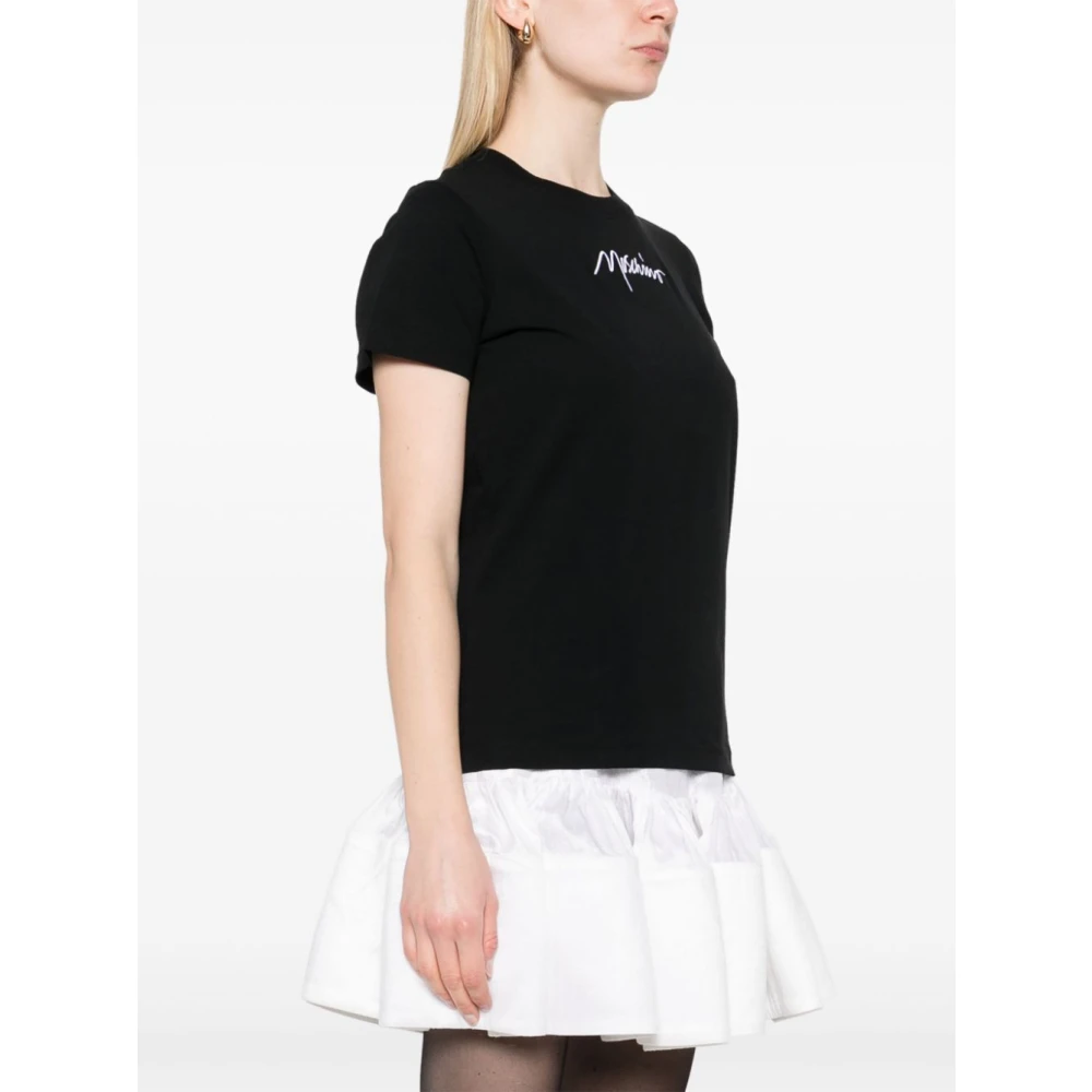 Moschino Casual Katoenen T-Shirt Black Dames
