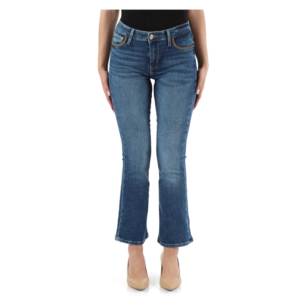 Guess Hoge Flare Bootcut Jeans Blue Dames