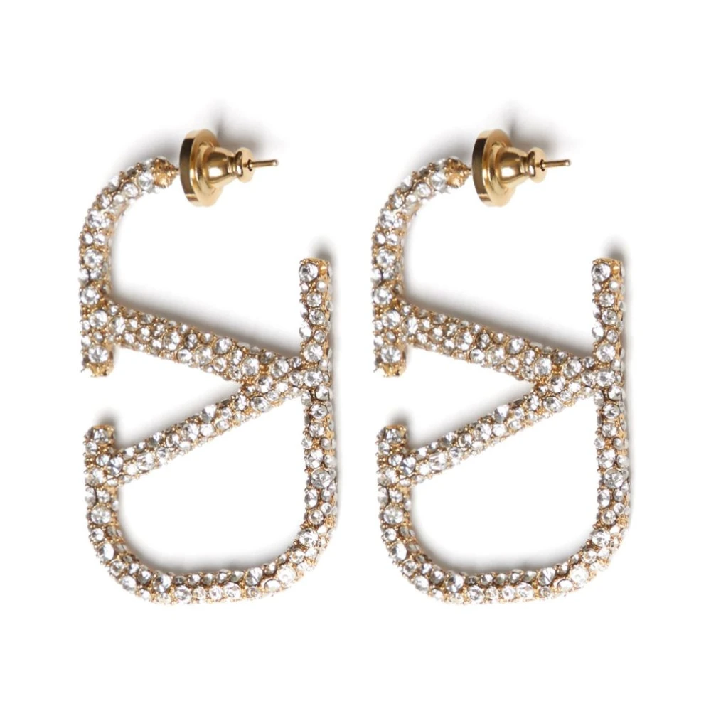 Valentino Garavani Vrouw Geel Accessoires Dames, One Size, Nylon, Gouden Zijde & Nylon Sieraden