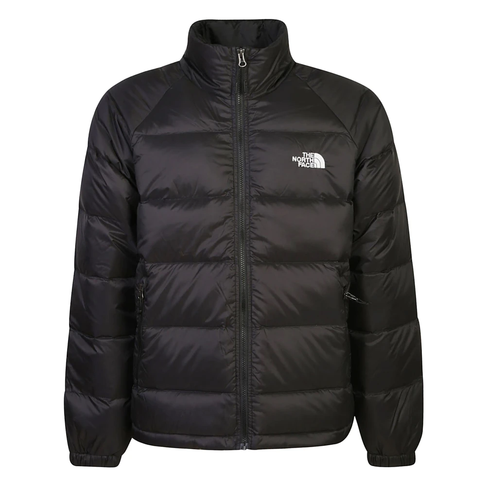 The North Face Zwarte waterdichte jas met logo-borduring Black Heren