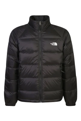 Svart Vattentät Parkas med Logobroderi