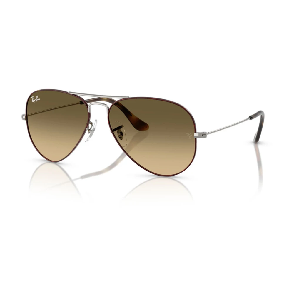 Ray-Ban Sunglasses, Unisex, 58 Mm, Aviator Sunglasses Brown