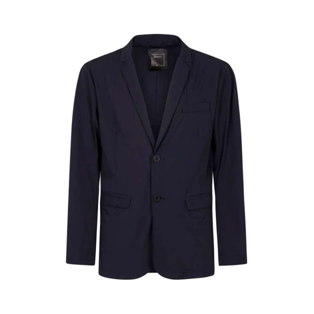 Herno Hombre Azul - Chaqueta De Tejido Técnico- Jackets - Xl- Chaqueta De Tejido Técnico
