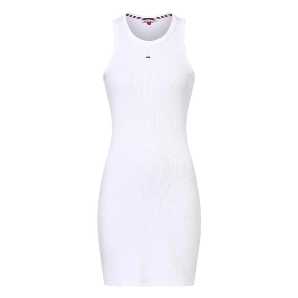 Tommy Jeans Jurk White Dames