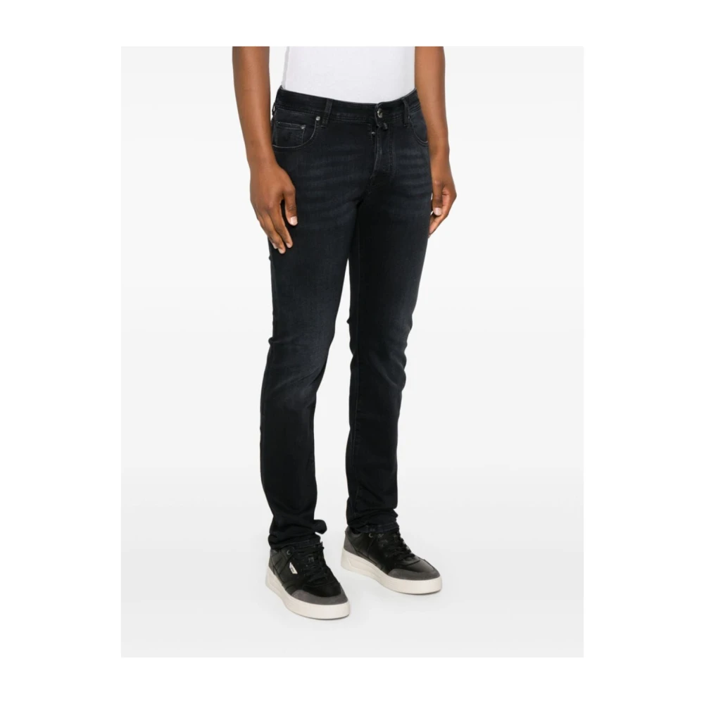 Jacob Cohën Stijlvolle broek voor mannen Black Heren
