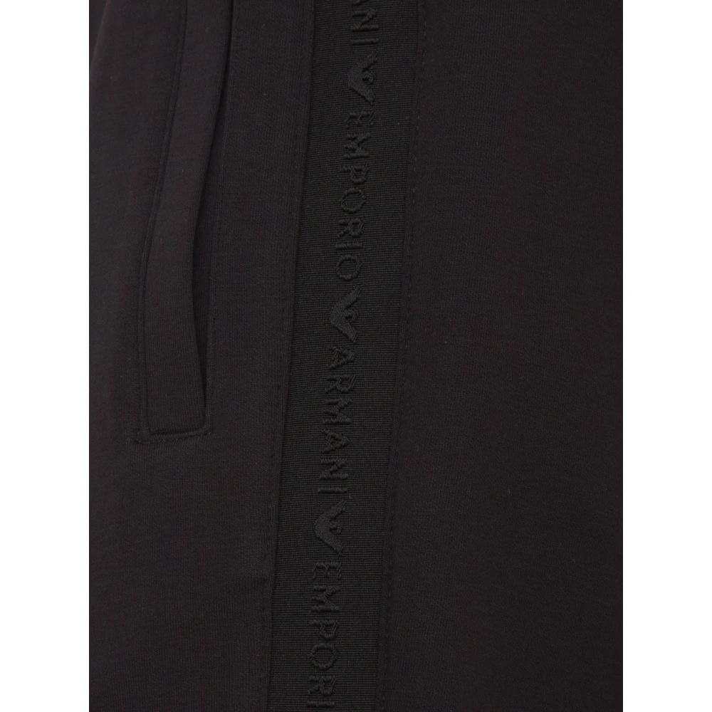 Emporio Armani Zwarte Broek Black Heren