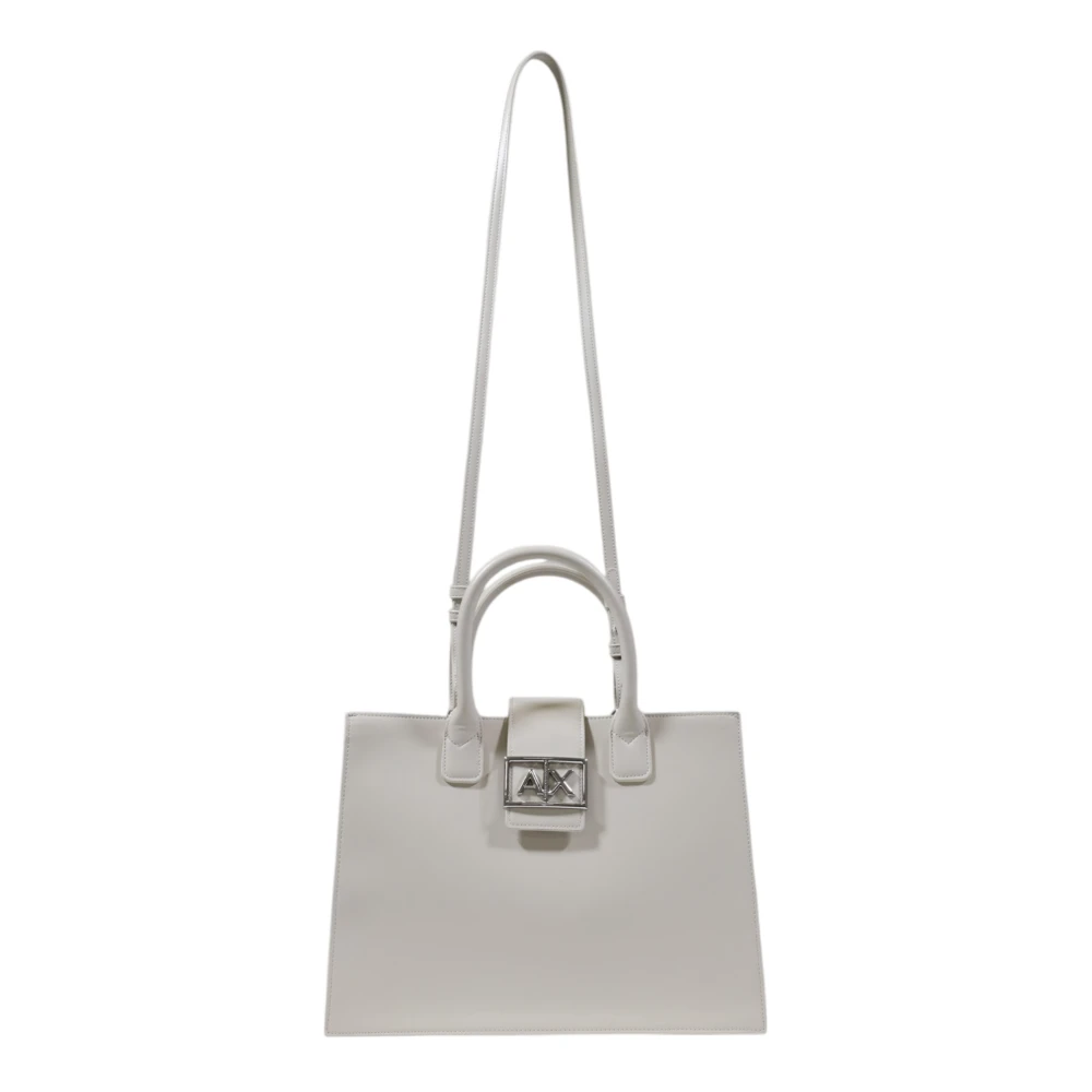 Armani Exchange Lente Zomer Dames Middelgrote Tassen Collectie Beige Dames
