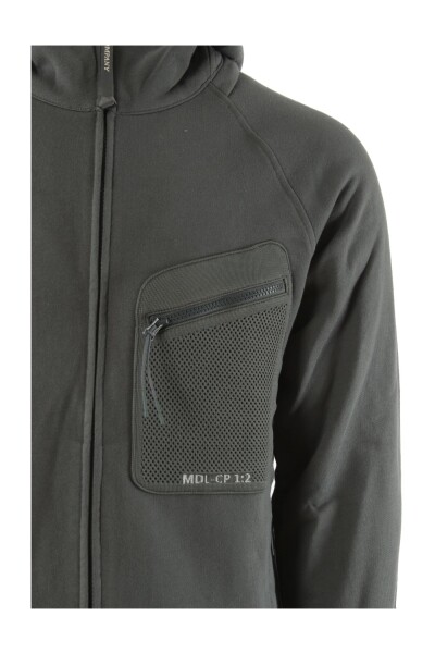 Groene Fleece Zip Sweatshirt