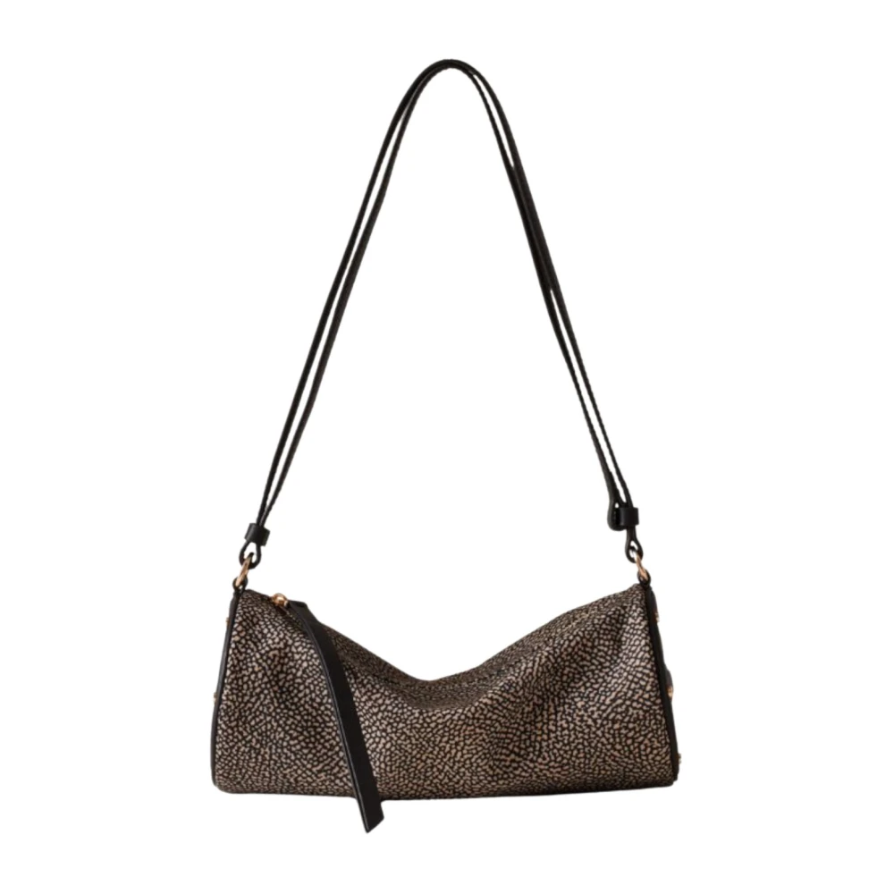 Borbonese Black Shoppers - Female - Shoulder Bags - One Size - Bags