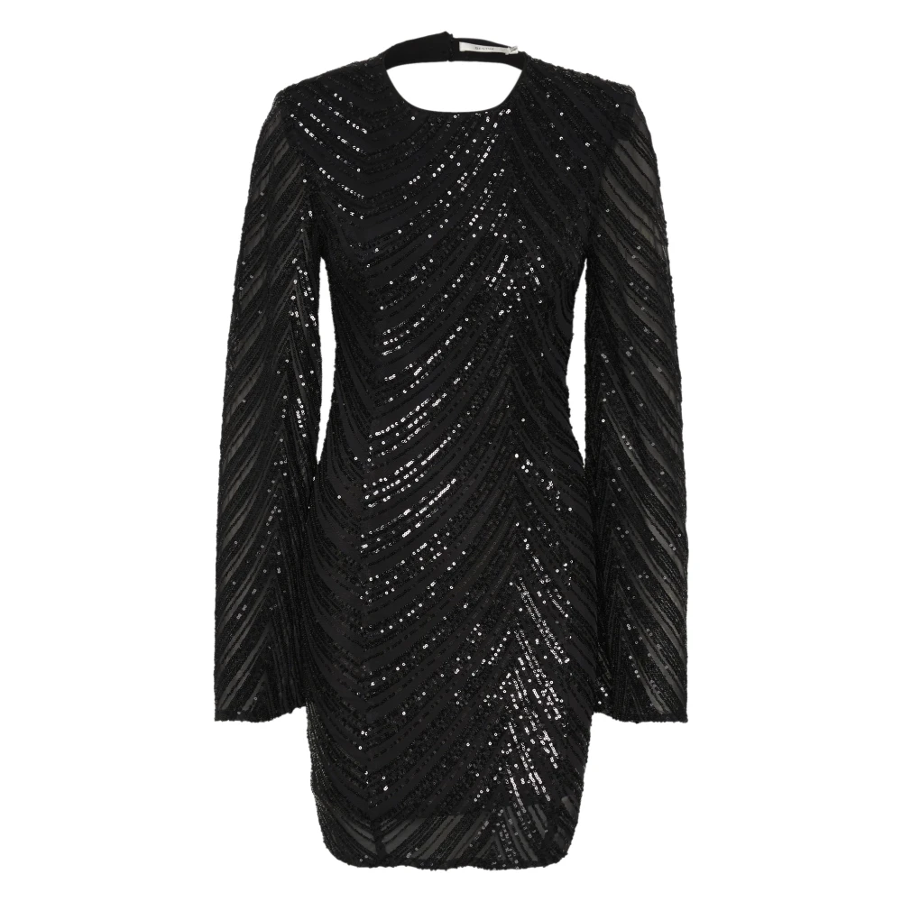 Gestuz Pailletten Korte Jurk Black Dames