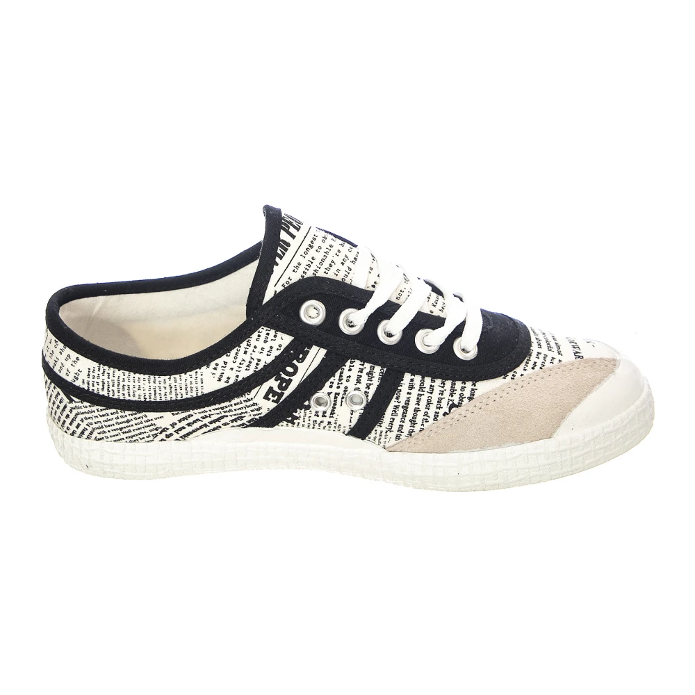 Kawasaki Canvas Lage Veterschoenen Dames Schoenen Veelkleurig Multicolor